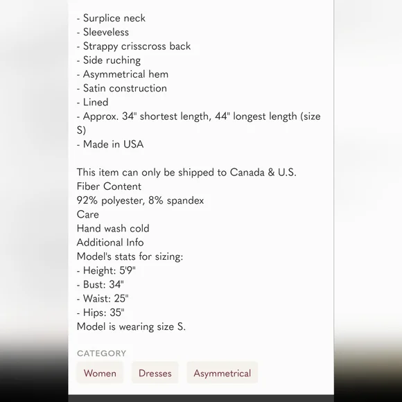 Lush Slinky Asymmetrical Rust Party Dress - Picture 3 of 3